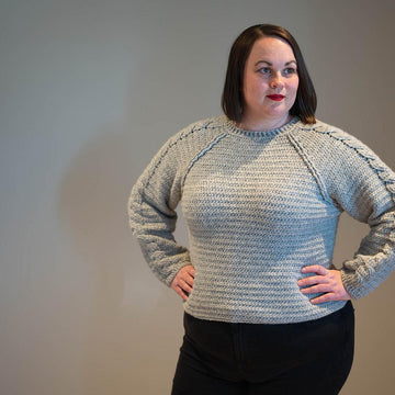 Cable Raglan Sweater