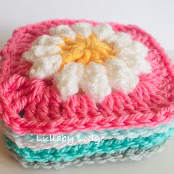 Ditsy Daisy Granny Square