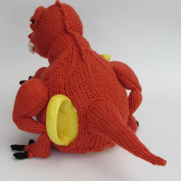 Tea-Rex Tea Cosy Knitting Pattern