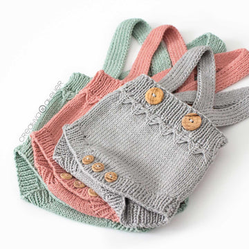 0-3 months - PETIT Knitted Diaper Cover