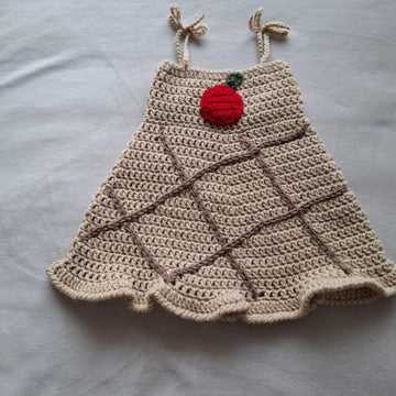 Apple Pie Baby Dress Crochet Pattern