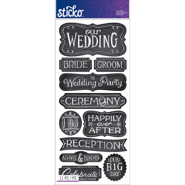 Sticko Stickers - Wedding