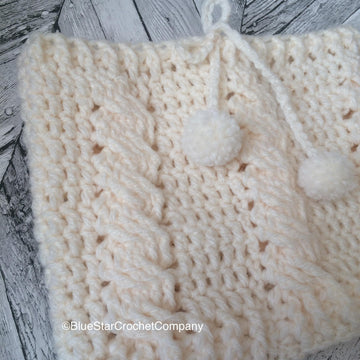 2 in 1 snood and hat