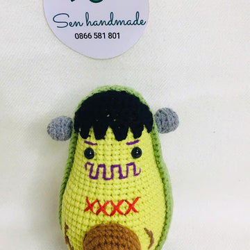 Franken Avo- Crochet pattern - PDF file- English