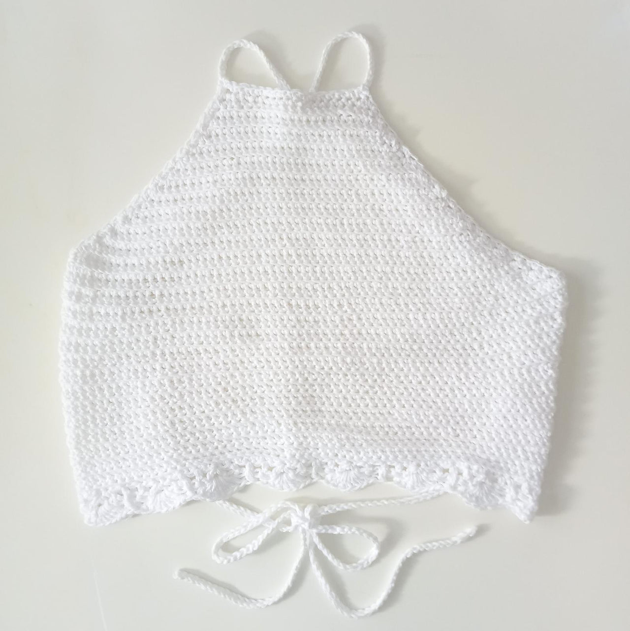 Lace Edge Crop Top