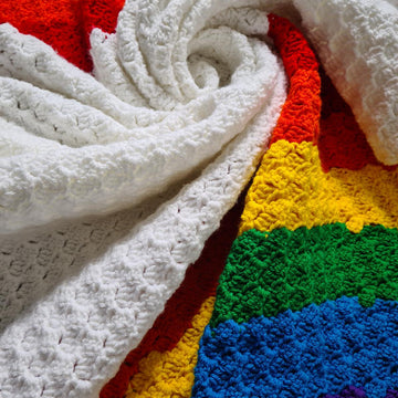 Double Rainbow Blanket