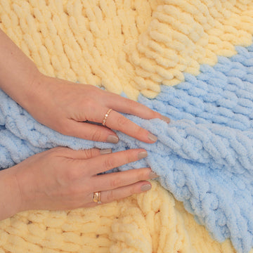 Pletenko in one side Blanket Pattern