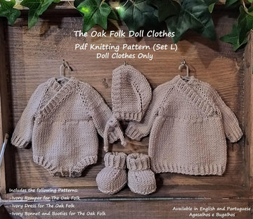 Clothes for The Oak Folk Doll Set L