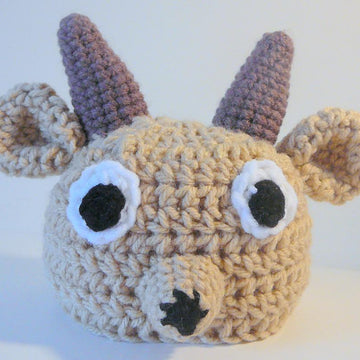 Goat Hat - Newborn to Adult