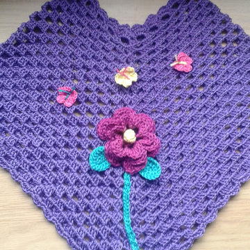Kids Spring Poncho