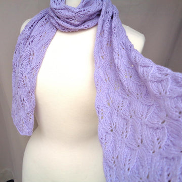 Lilac Petals Scarf