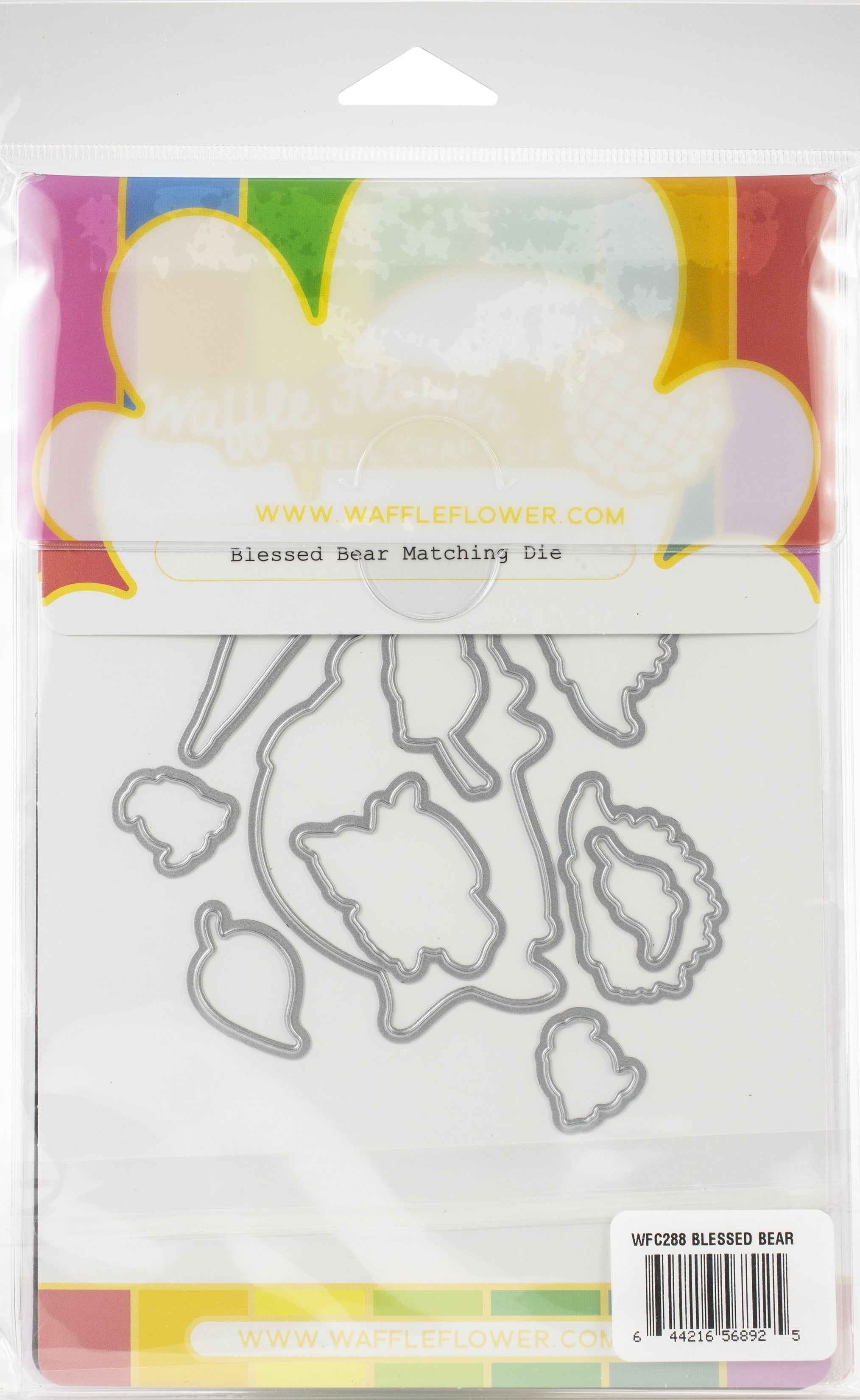 Waffle Flower Crafts Waffle Flower Stamp & Die Set - Blessed Bear