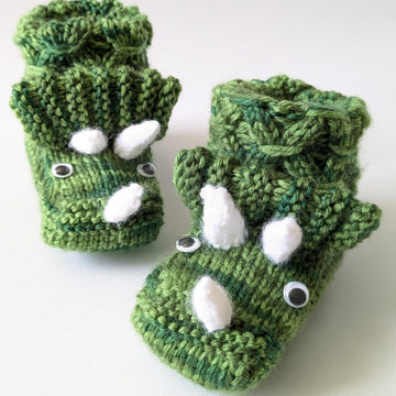 Kid's SLIPPERS Trendy Triceratops