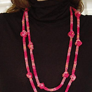 Soft I-Cord Necklaces to Knit