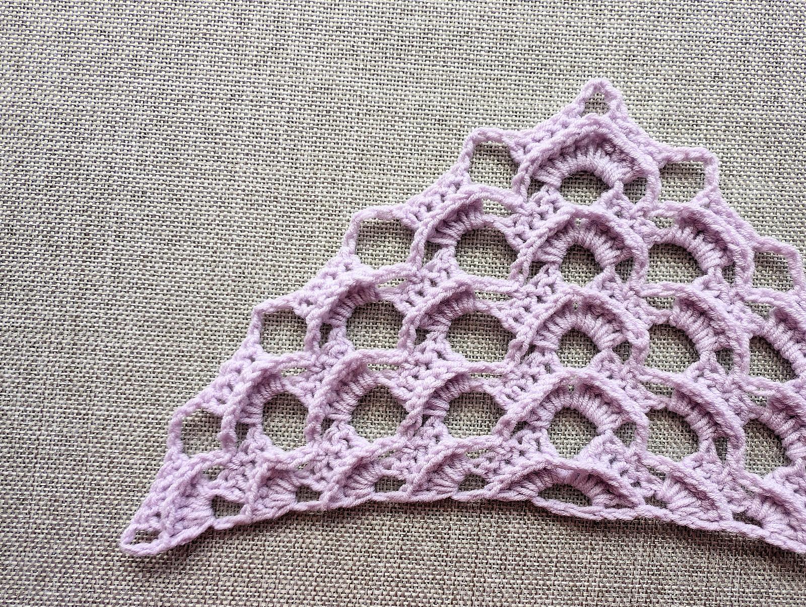 Crochet Shawl Pattern/Chart #15