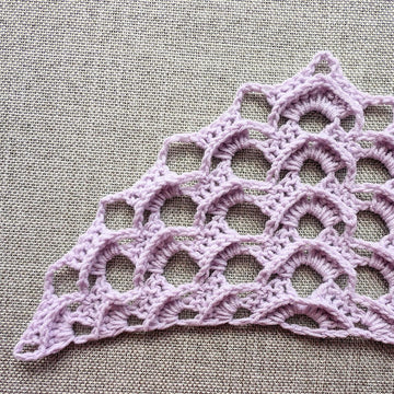 Crochet Shawl Pattern/Chart #15