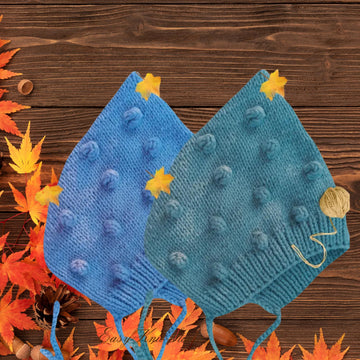 Pixie Bonnet knitting bobble pattern