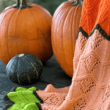 Fall Chevron Shawl