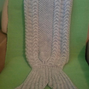 Mermaid tail blanket