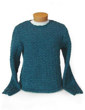 Men's Skye Tweed Cable Ridge Pullover