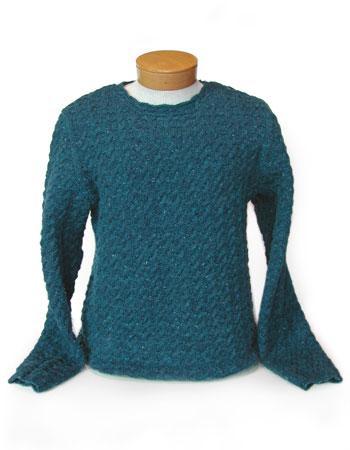Men's Skye Tweed Cable Ridge Pullover