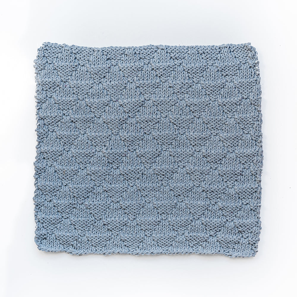 Dishcloth Trio in Paintbox Yarns Recycled Cotton Worsted - Downloadable PDF