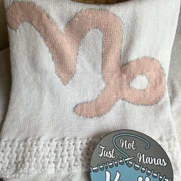 Capricorn Zodiac Baby Blanket