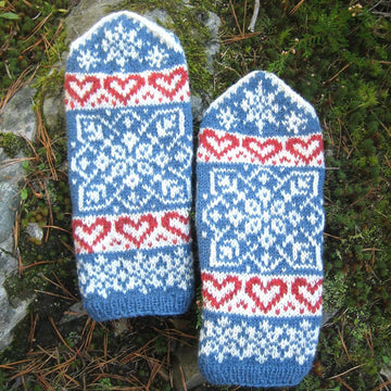 I ♥ Snowflakes Mittens