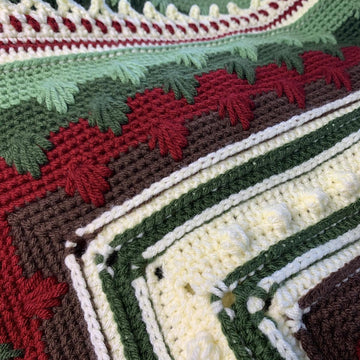 Vintage Christmas Blanket