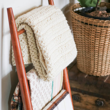Luxe Herringbone Blanket
