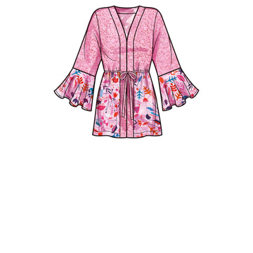 Simplicity Misses' Caftans and Wraps S9602 - Sewing Pattern