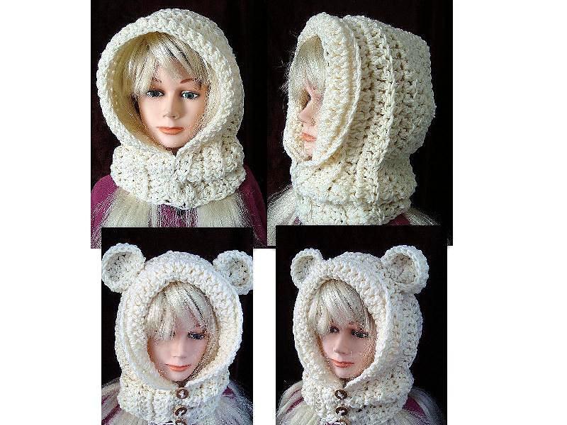 Goldilocks Hood Crochet Pattern by SweetPotatoPatterns