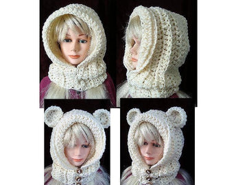 Goldilocks Hood Crochet Pattern by SweetPotatoPatterns