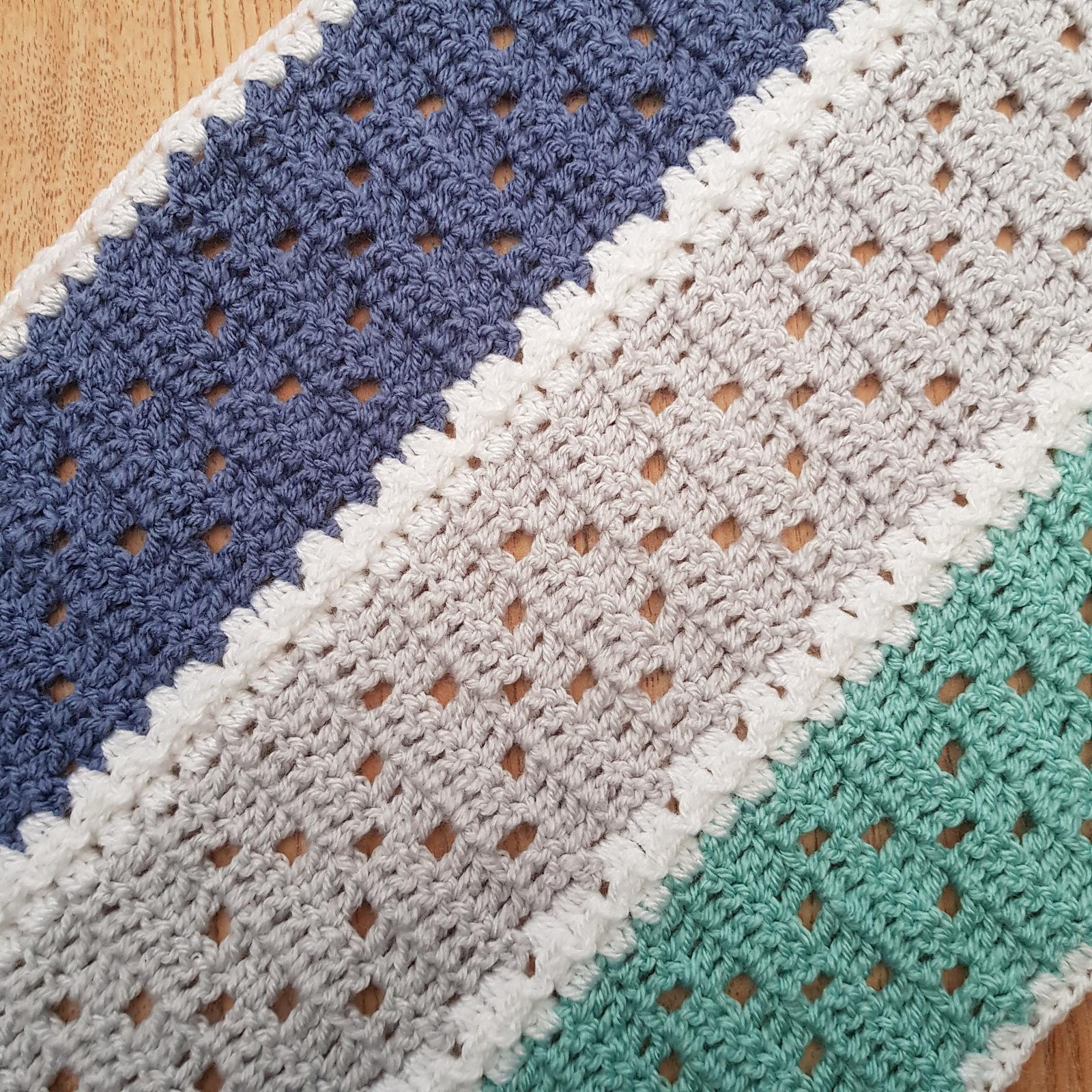 Diamond Filet Mile A Minute Blanket
