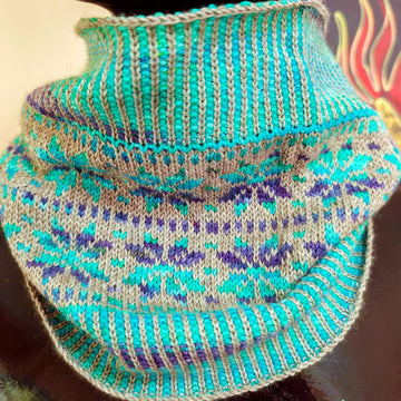 Shetland Stars Neck Warmer