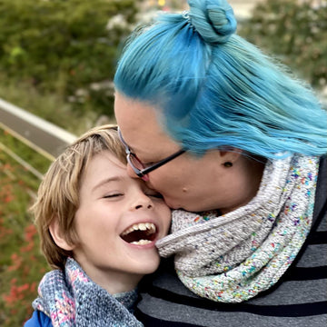 Dancing Rainbows Cowl
