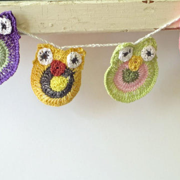 Owl Applique/ Bunting