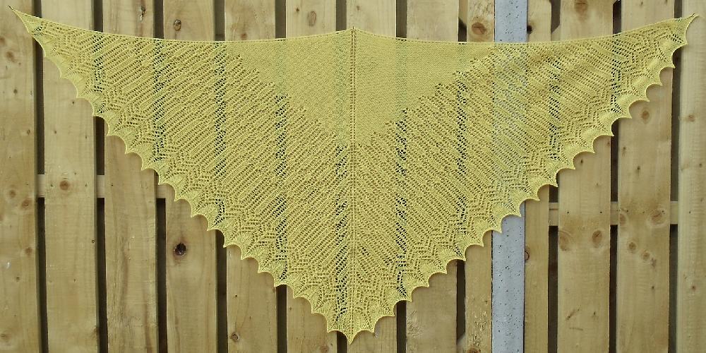 Y Wennol Shawl
