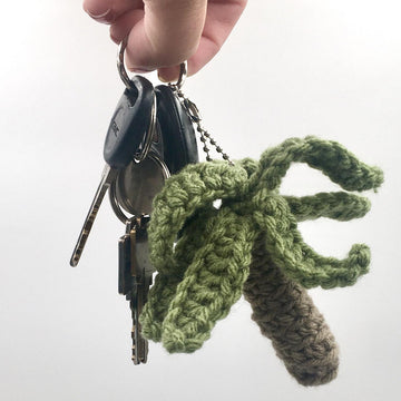Palm Tree Key Chain