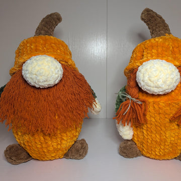 Gnome in a Pumpkin