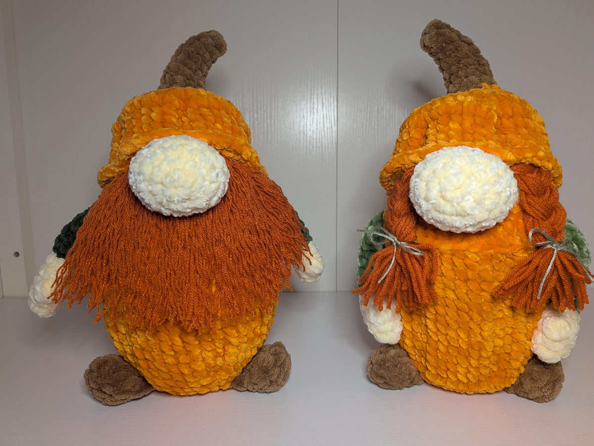 Gnome in a Pumpkin