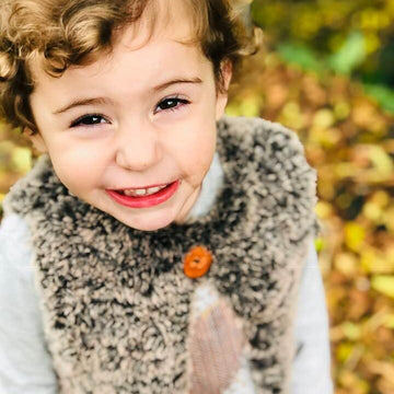 Erin faux fur gilet