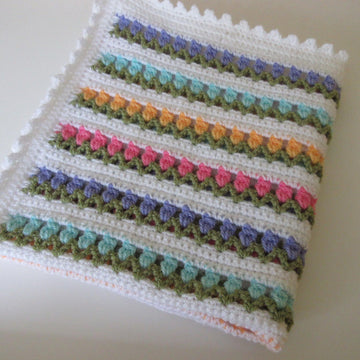 Tulip Flower Baby Blanket