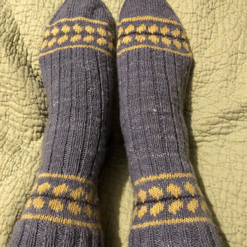 Autumn Fog Socks