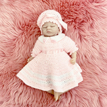 523 - Doll Dress Crochet Pattern - 523