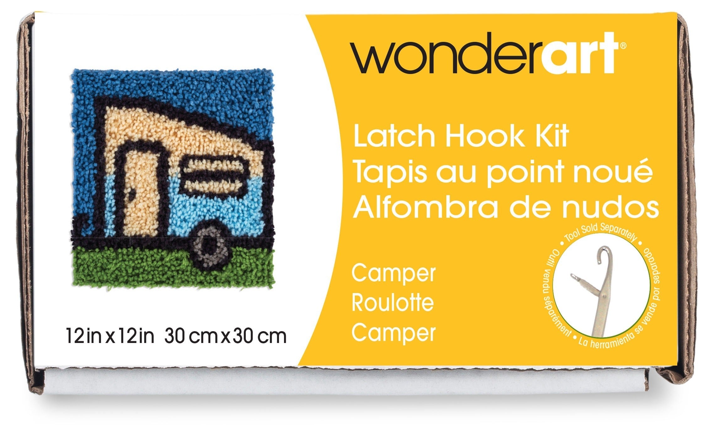 Spinrite Camper Latch Hook Kit 12x12