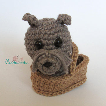 Dorothy and Toto (Wizard of Oz) amigurumi doll - crochet pattern by Crochelandia