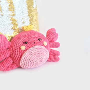 Cocó amigurumi crab
