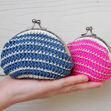 Stripy Coin Purse