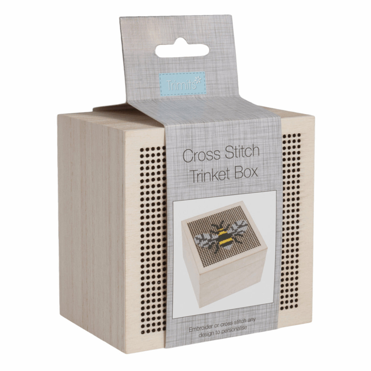Trimits Cross Stitch Trinket Box: Small